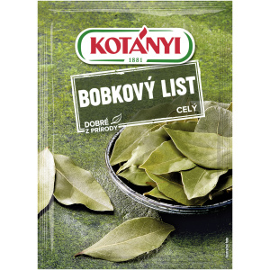 Bobkový list celý