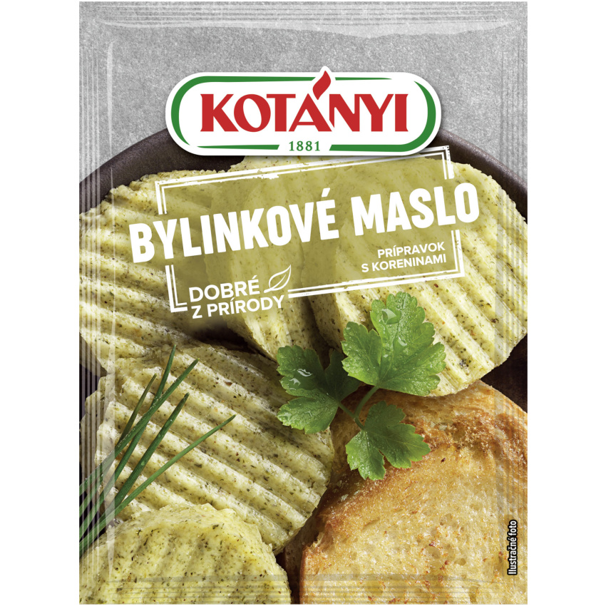 Bylinkové maslo