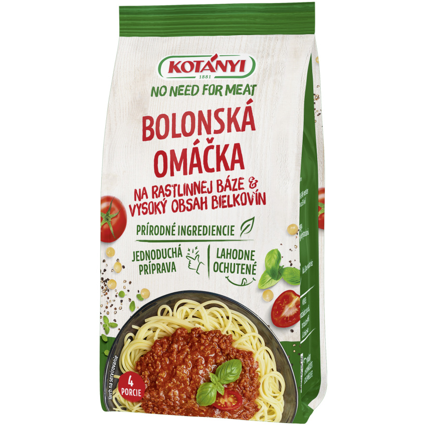 No need for meat Bolonská omáčka